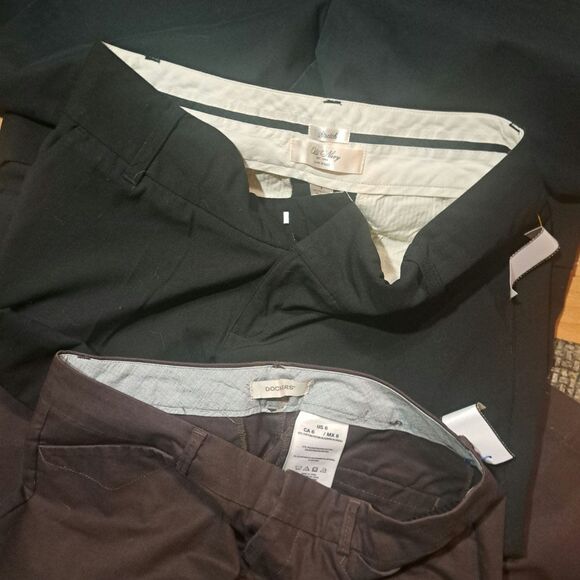 SALE!! Bundle of 5 Pants SZ 6 - Hugo Boss-Banana Rep- 2 Dockers- Old Navy - Picture 5 of 6